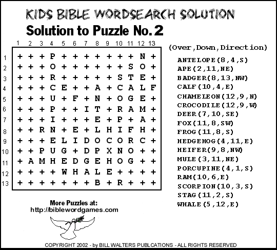 Free Bible Family Christian Kids wordsearch puzzle